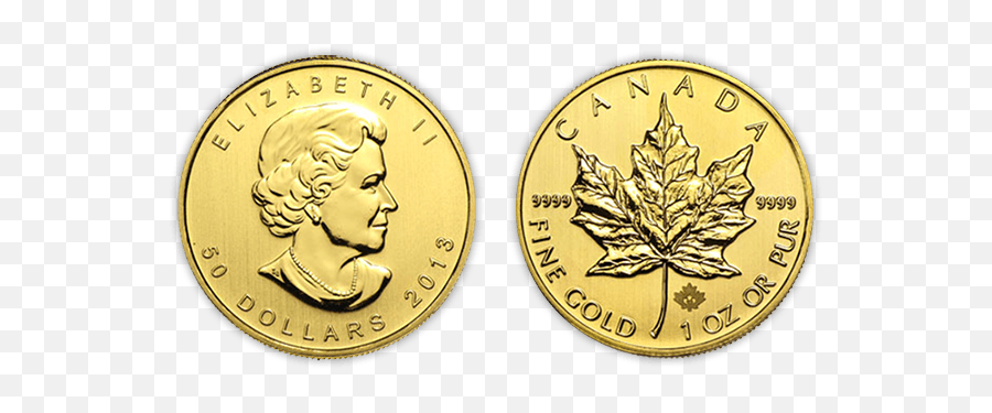 Canada Maple Leaf - 2010 Canadian Maple Leaf Gold Coin Png,Canada Maple Leaf Png