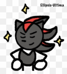 Sonic Sketchog Twitter - Shadow The Hedgehog Discord Emoji png
