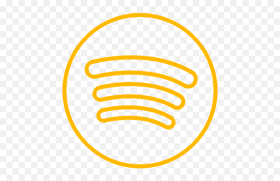 Audio Streaming Spotify Icon Music - Spotify Logo Gold Png,Spotify Icon Png