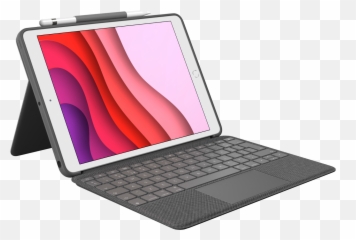 Logitech Combo Touch - iPad Keyboard Case with Trackpad Pink Ipad Air 3 With png