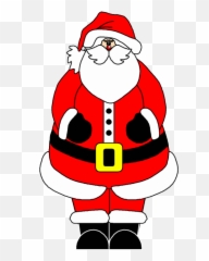 Free Animated Santa Pictures Download - Christmas Poem To Grandfather png