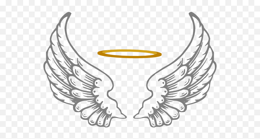 Angel Halo Wing Png Image - Angel Halo And Wings Png,Angel Halo Transparent Background