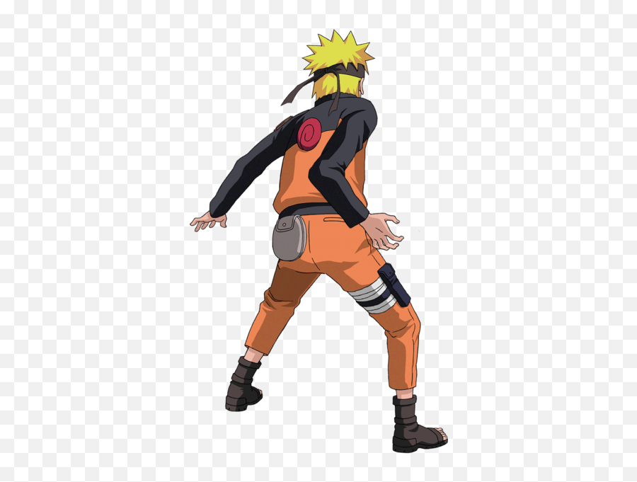 Character Naruto Uzumaki Renders - Aiktry Naruto Backside Png,Naruto Uzumaki Icon
