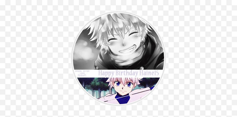 Closed Happy Birthday Haine15 Se - Forums Myanimelistnet Killua Qui Sourit Hunter X Hunter Png,Hxh Icon