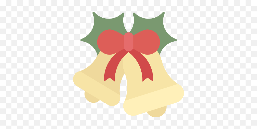 Bells Christmas Decoration Ornament Free Icon - Icon Christmas Bell Png,Bow Door Icon