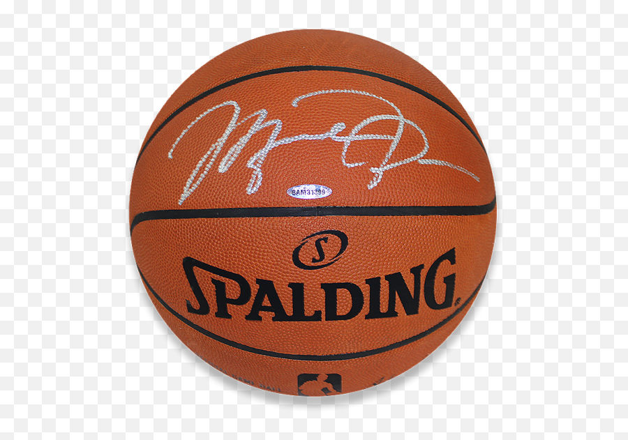 Michael Jordan Signed Spalding Basketball - Spalding Png,Michael Jordan Png