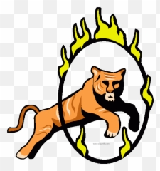 Circus Tigger Fire Clipart Png U2013 Clipartlycom - Circus Clipart Png,Tigger Png