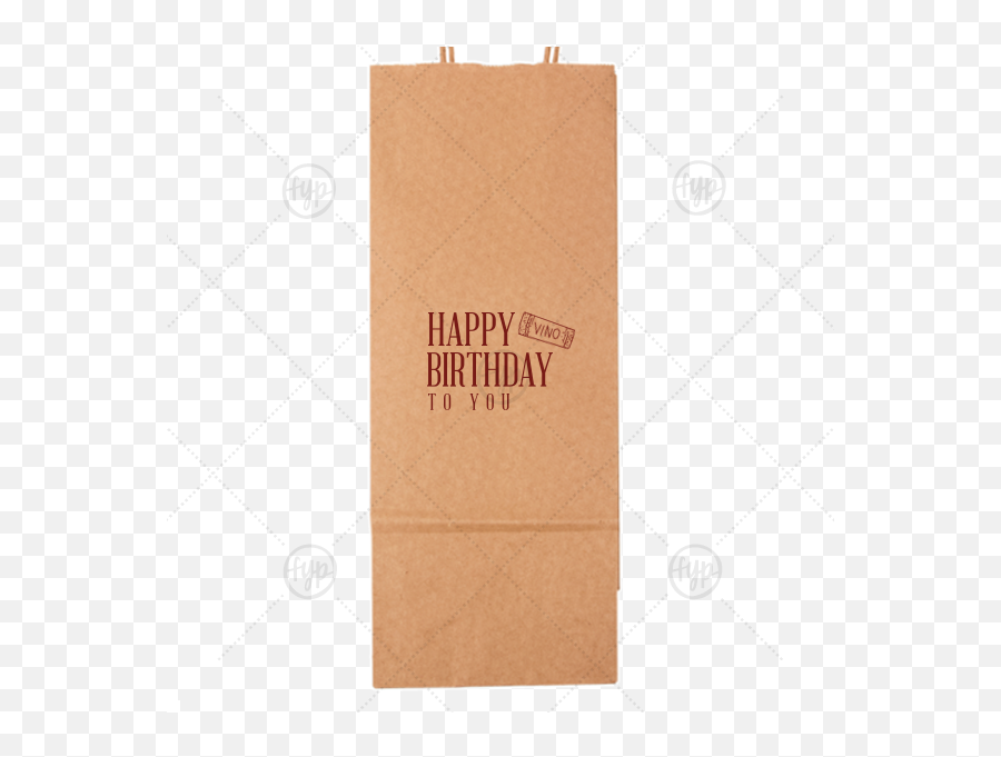Birthday Wine Bag Gift - Paper Transparent Paper Png,Gift Bag Png