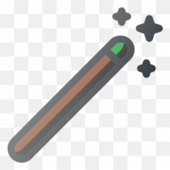 Magic Spell Wand Icon - Free Color Halloween Icons png