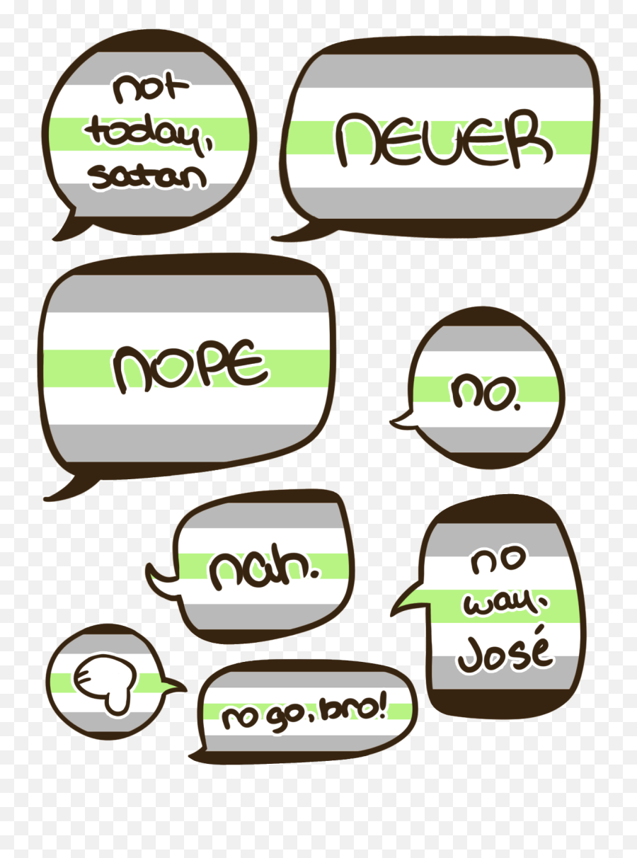 Speech Bubble Lgbt Pride Flags - Agender And Gay Flag Png,Gay Pride Flag Png