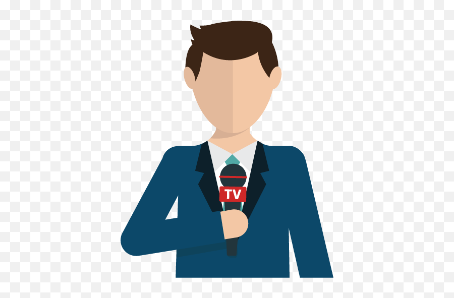 News Anchor Clipart Png - Reporter Png,Anchor Png