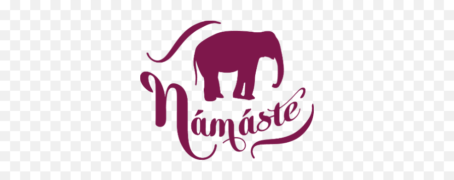 Yoga Namaste Elephant Tattoo Set - Animal Size Chart Png,Namaste Png