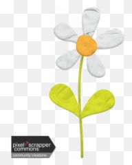 Play Dough Flower Graphic By Gina Jones Pixel Scrapper - Play Dough Flower White Png,Play Doh Png