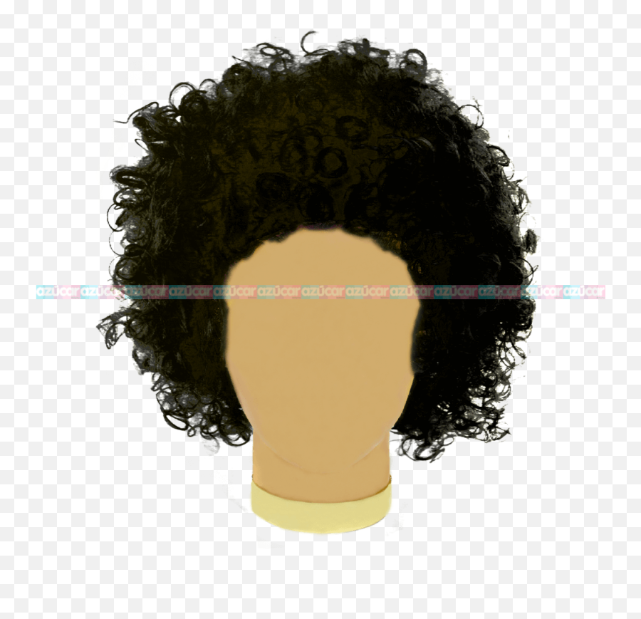 Peluca Afro Png 5 Image - Portable Network Graphics,Afro Png