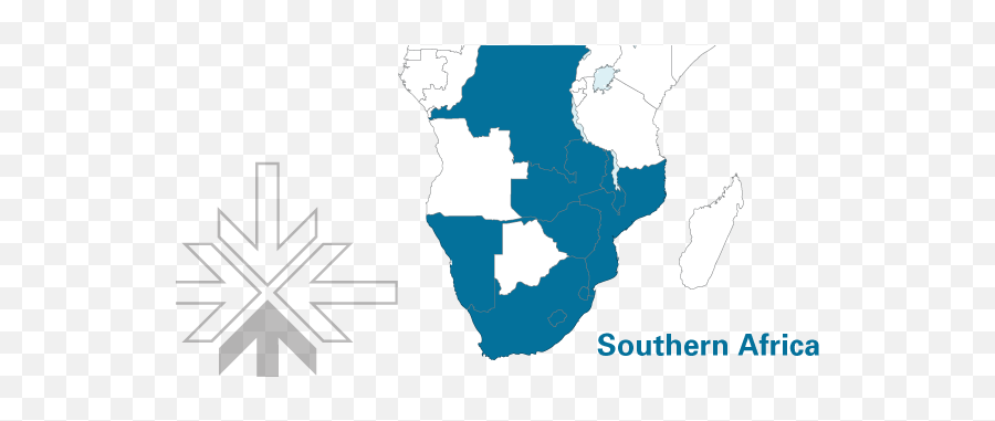 Southern Africa Map North Star Alliance - Congo Continent Png,Africa Map Png