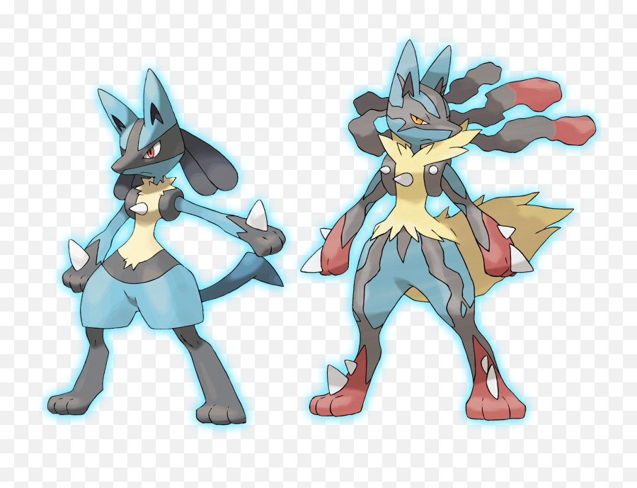 Download Hd Lucario Mega - Lucario Pokemon Mega Evolution Png,Lucario Png