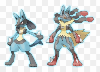 Download Hd Lucario Mega - Lucario Pokemon Mega Evolution Png,Lucario Png