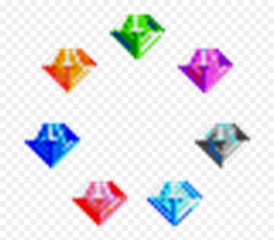 Chaos Emeralds Png 4 Image - Transparent Chaos Emerald Sprite,Chaos Emeralds Png