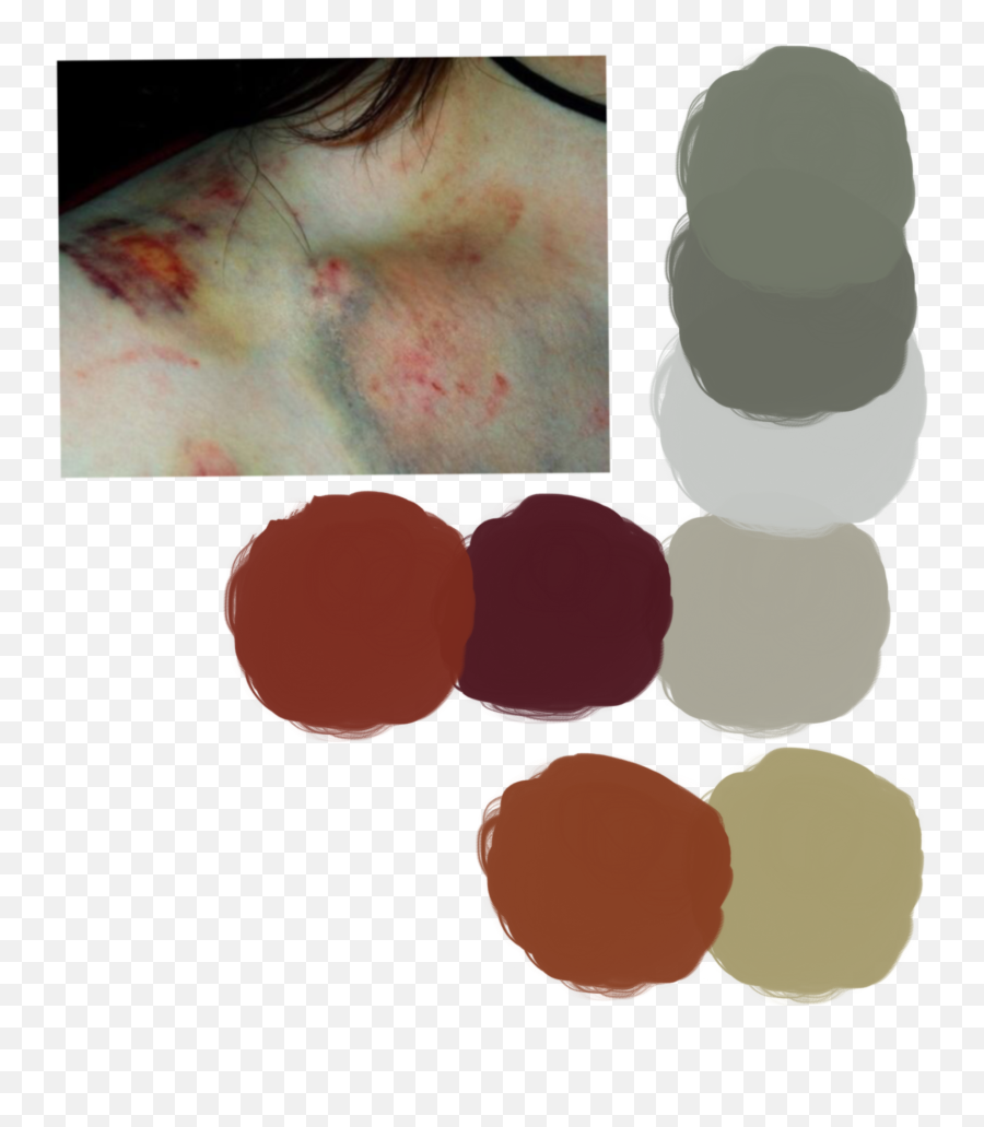Bruised Color Scheme - Painting Bruises Png,Bruises Png