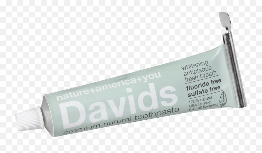 Download Hd Davids Natural Toothpaste - Rolling Pin Label Png,Rolling Pin Png