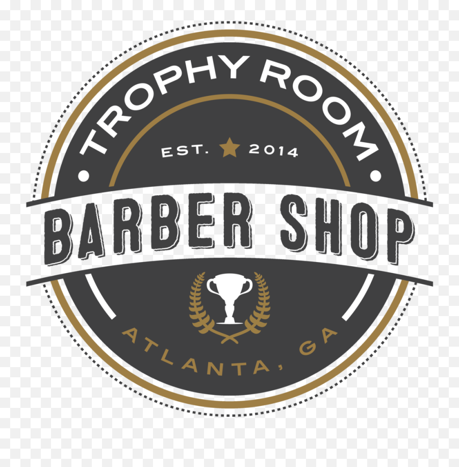 Trophy Room Barber Shop Png Barbershop Logo