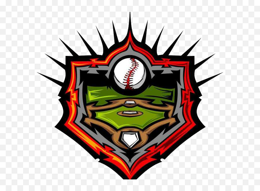 Baseball Field Softball Clip Art - Baseball Field Png Logo Beisbol Hd,Baseball Field Png