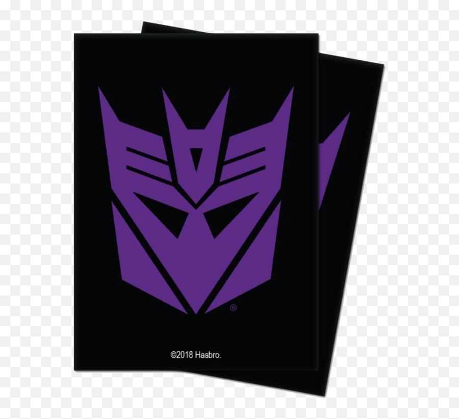 Download Ultra Pro Game Sleeves - Transformers Decepticon Transformers Decepticon Png,Decepticon Logo Png