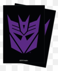 Download Ultra Pro Game Sleeves - transformers Decepticon Transformers png