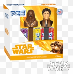 Star Wars Han Solo Twin Pack - Pez Twin Pack Star Wars Han Solo 2018 Png,Han Solo Png