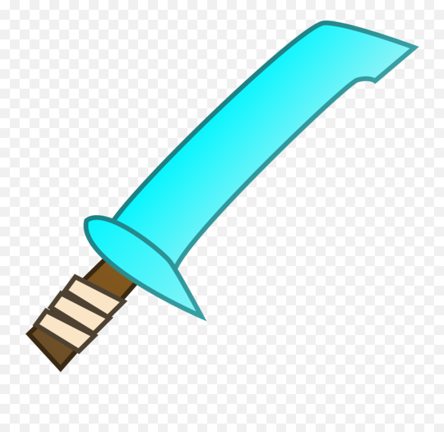 Diamond Sword By Astrorious - Diamond Sword Texture Pack Vector Diamond Sword Png,Minecraft Sword Png