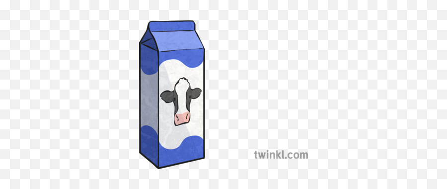 Carton Of Milk Illustration - Twinkl Brique De Lait Illustration Png,Milk Carton Png