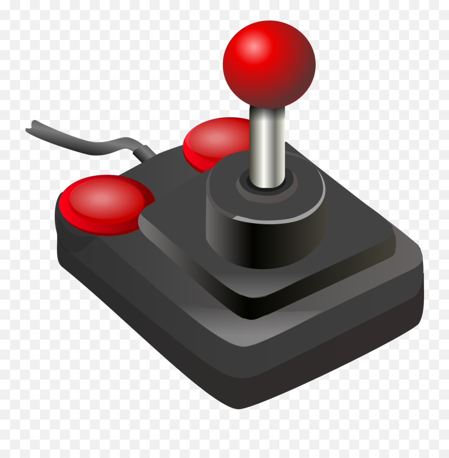 Red Joystick Png Image - Video Game Stick Controller,Joystick Png