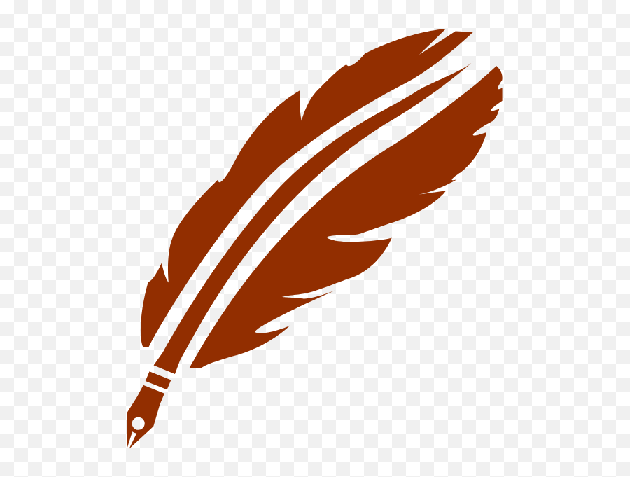 Feather Quill Png White Clipart - Caneta De Pena Png,Quill Png