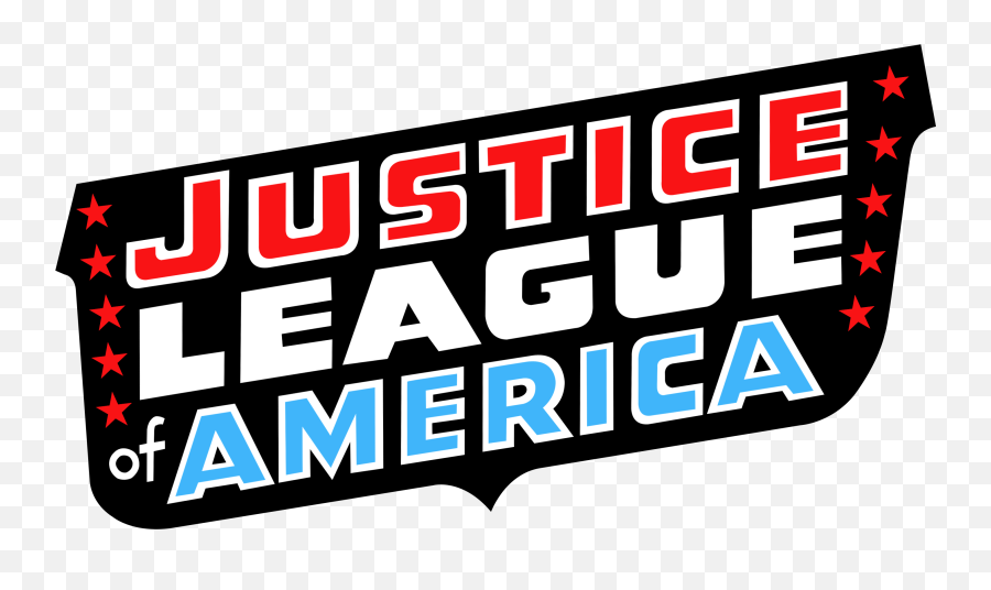 Justice League Of America Logo Recreated With Photoshop - Horizontal Png,Photoshop Logos