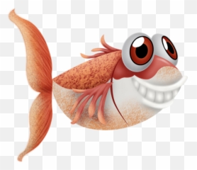 Poisson Png Dessin Tube - Cartoon Fish Png Drawing Happy,Cartoon Fish Png