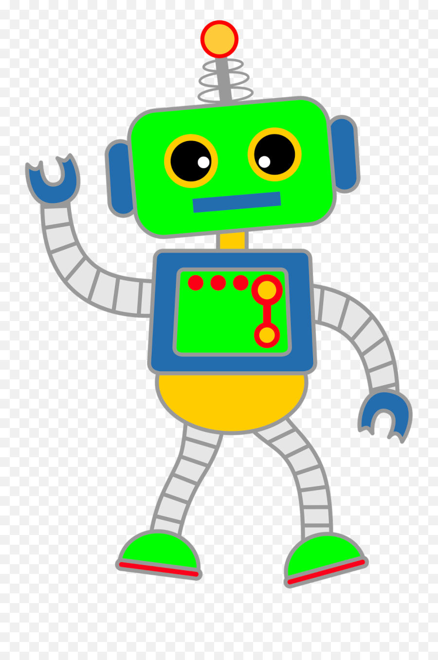 Robot Clipart Gif - Robot Clipart Png,Robot Transparent Background