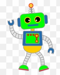 Robot Clipart Gif - Robot Clipart Png,Robot Transparent Background