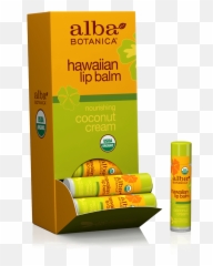 Hawaiian Lip Balm - Alba Botanica Lip Care Png,Chapstick Png