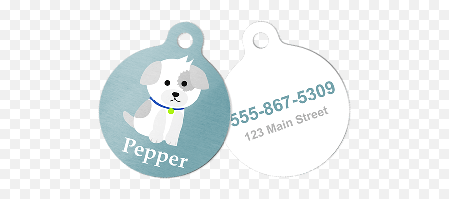 Make Custom Dog Tags From Any Picture Posterburner - Pet Id Tag Png,Dog ...