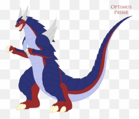 Optimus Prime Pyrus Leonidas - Optimus Prime Kaiju Clipart Godzilla As Optimus Prime Png,Optimus Prime Transparent
