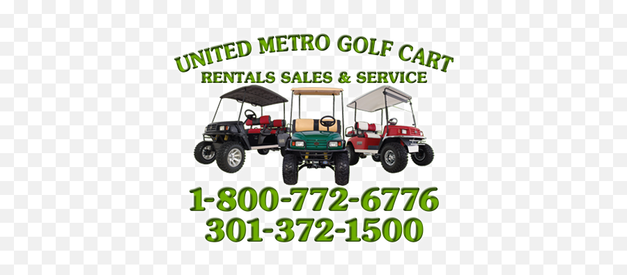 United Metro Golf Cart - Golf Cart Rentals Near Me Png,Golf Cart Png