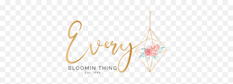 Every Bloomin Thing Weddings And Events Png 1 Logo