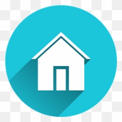 Web House Icon - ExtraordinaryFamilies Blue Circle Home Icon Png