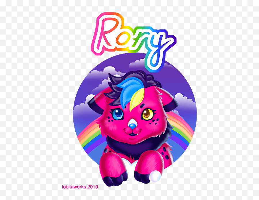 Couple More Lisa Frank Parody Badges - Fictional Character Png,Lisa Frank Png