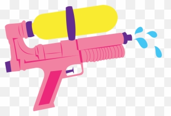 Water Gun Clipart Png - Water Gun Clipart Png,Squirt Gun Png