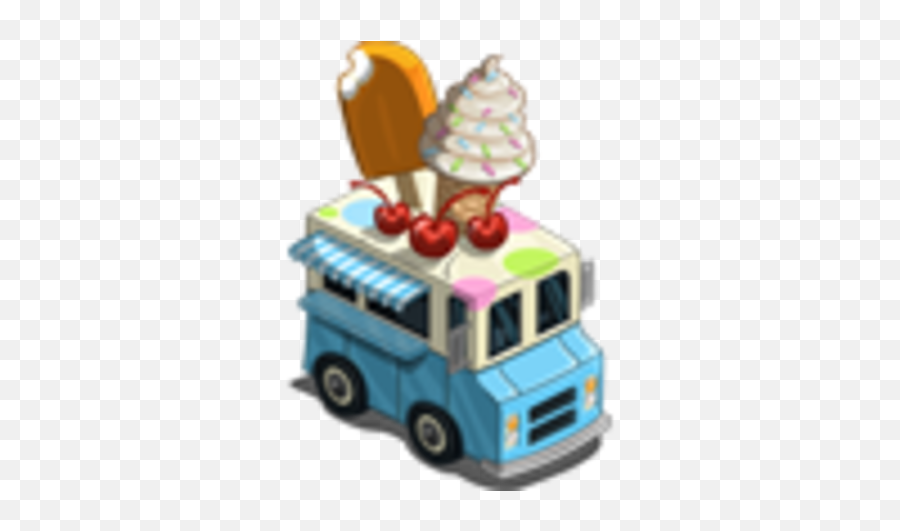 Ice Cream Truck Farmville Wiki Fandom - Commercial Vehicle Png,Ice Cream Truck Png