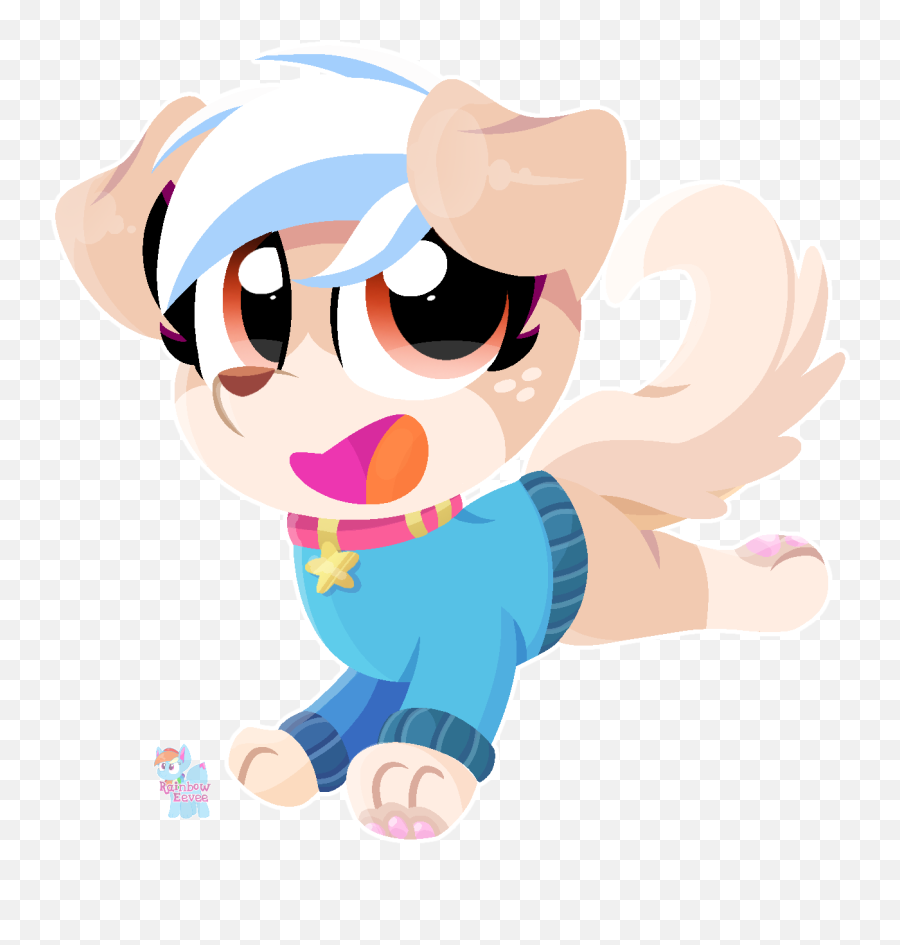Keia Noose Chan Puppy Dog Pals By Rainboweeveede - Puppy Dog Pals Keia Art Png,Noose Transparent