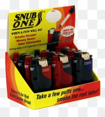 Snub One Cigarette Holder With Lighter - Snub One Png,Lit Cigarette Png