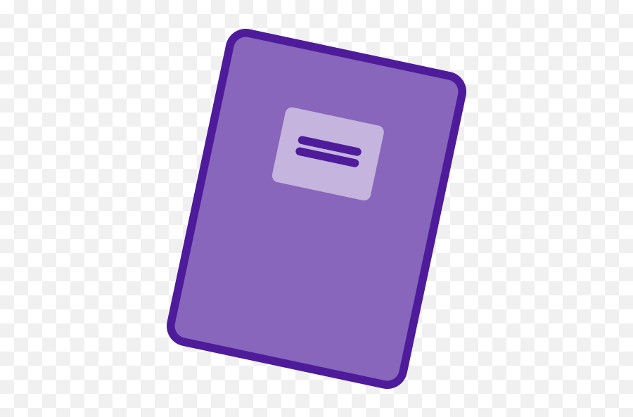 Notepad Free Icon Of Office Objects - Bloco De Notas Icon Purple Png,Notepad++ Logo