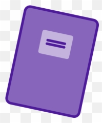 Notepad Free Icon Of Office Objects - Bloco De Notas Purple png